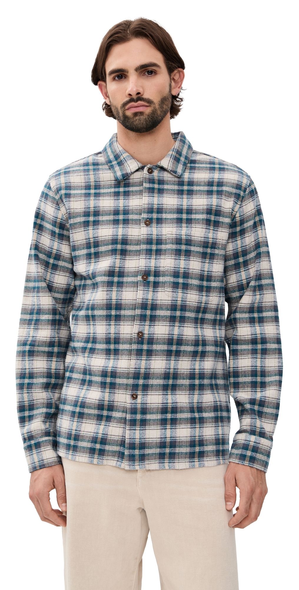 Rhythm Sur Flannel Natural L