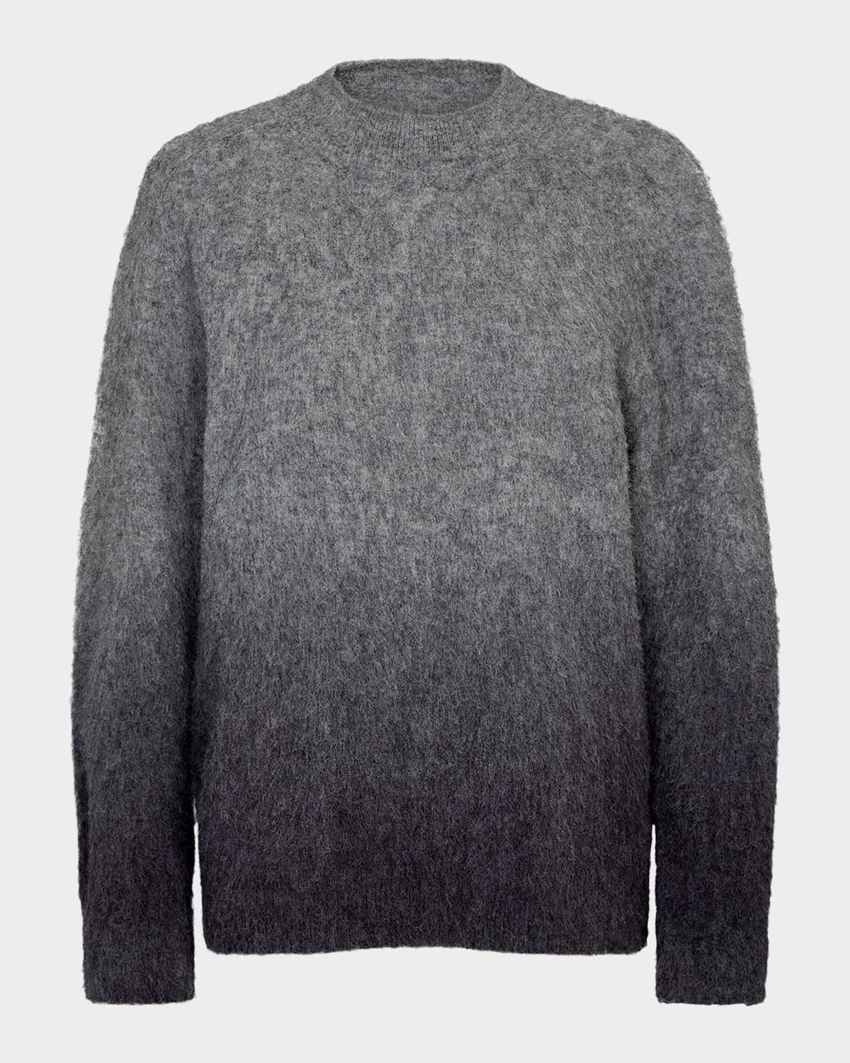Ombré Wool Crewneck Sweater