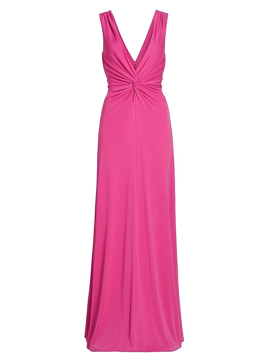 Women's Ansey Twist-Front Gown - Blushing Lilac - Size 16