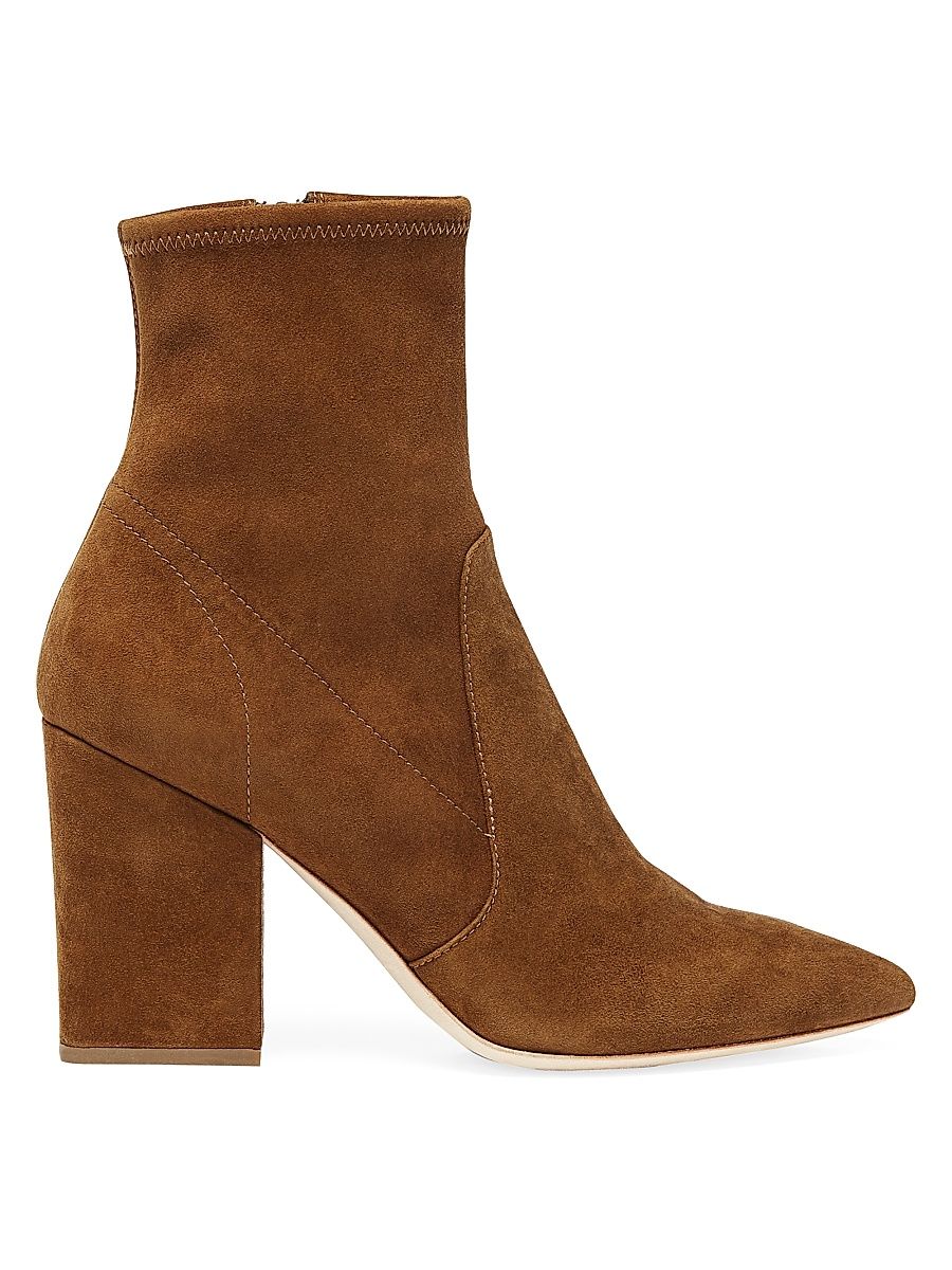 Women's Isla Suede Ankle Boots - Cacao - Size 11