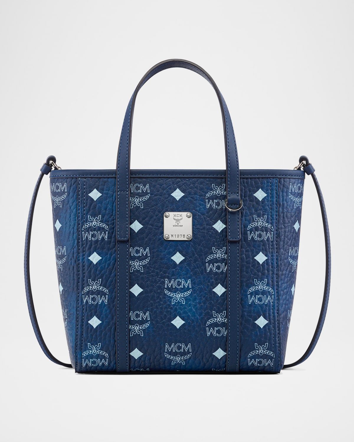 Toni Mini Visetos Shopper Top-Handle Bag