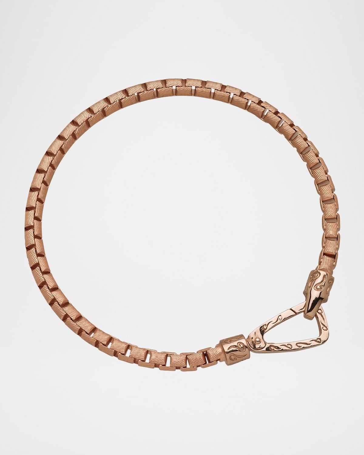 Men & apos;s Ulysses Box Chain Bracelet, Gold