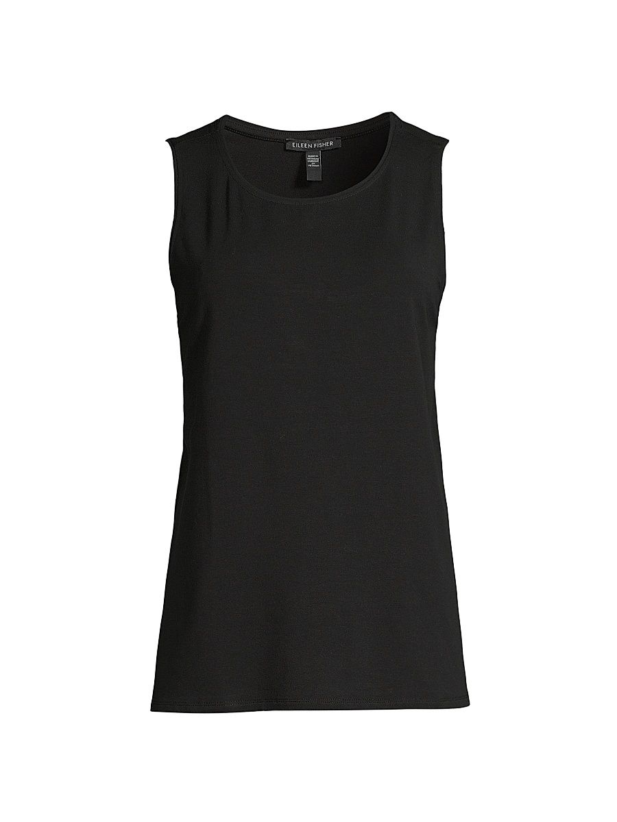 Women's Roundneck Tank - Black - Size XXS