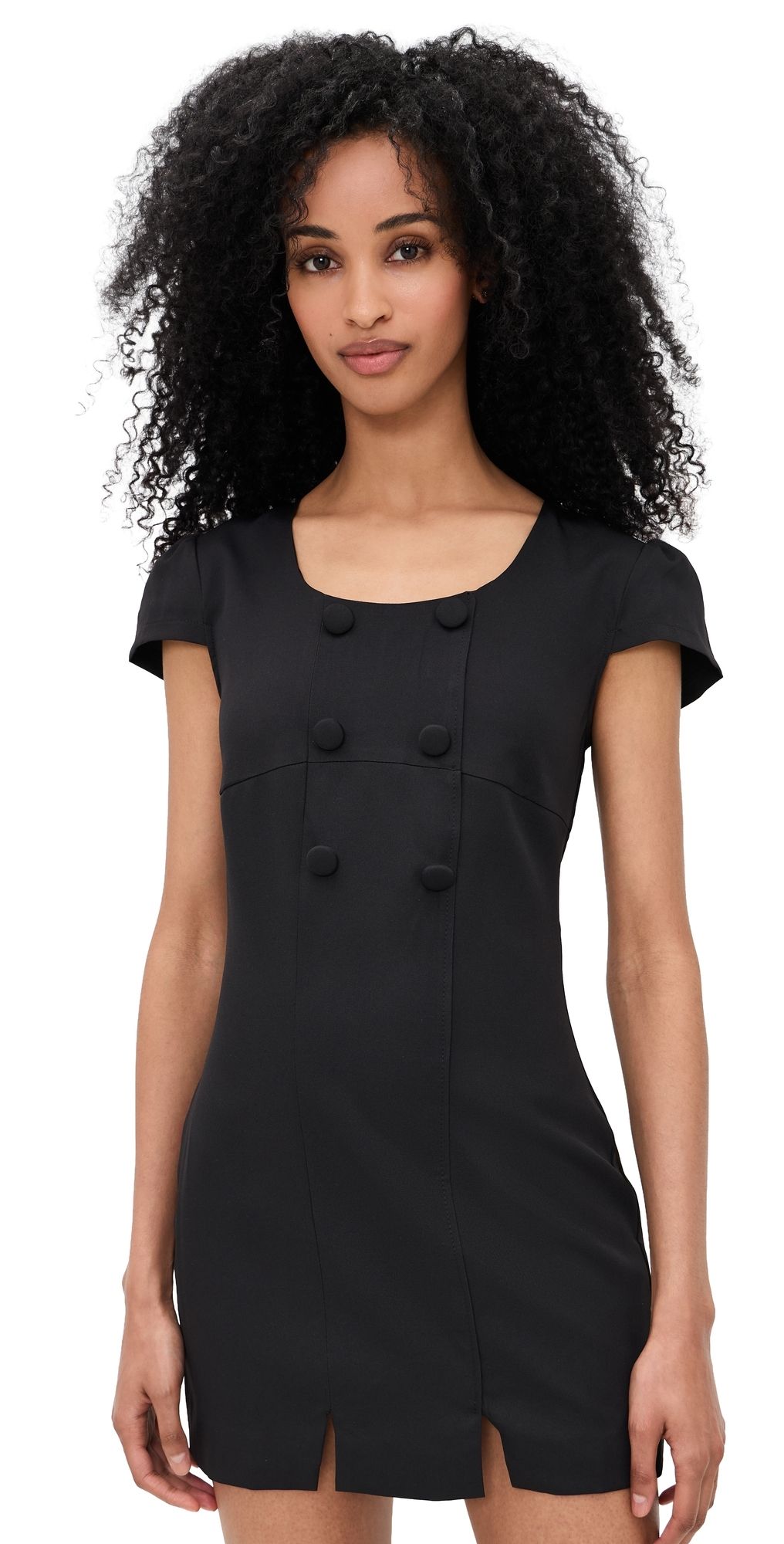 Lioness Rosa Mini Dress Noir XXS