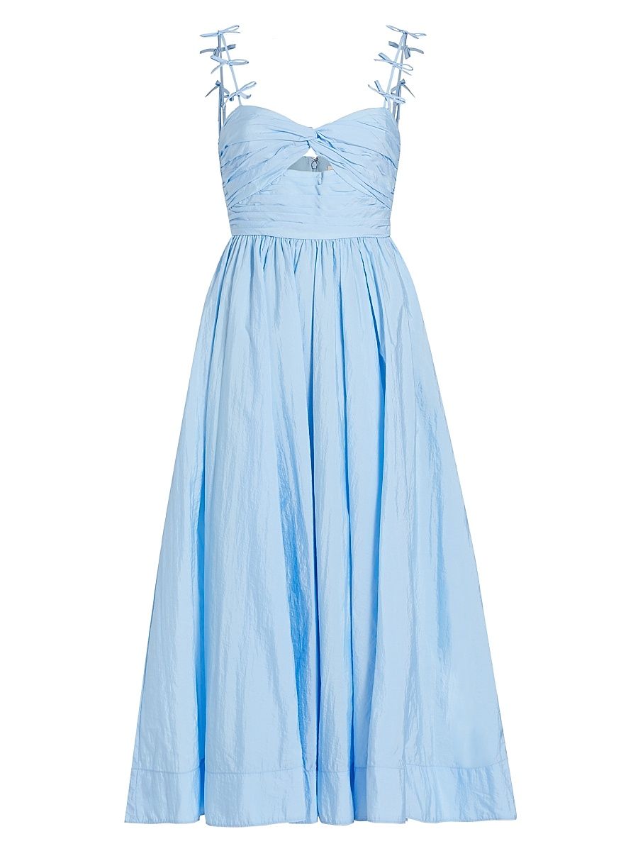 Women's Agnes A-Line Midi-Dress - Skylight - Size 00