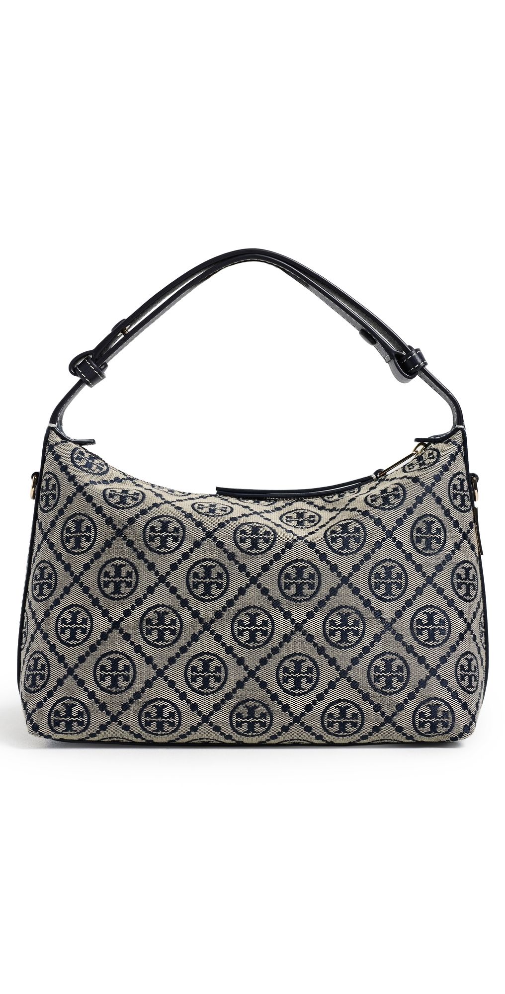 Tory Burch Mellow T Monogram Shoulder Bag Tory Navy One Size