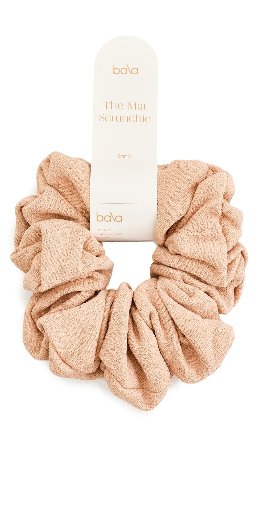 Bala The Mat Scrunchie Sand One Size