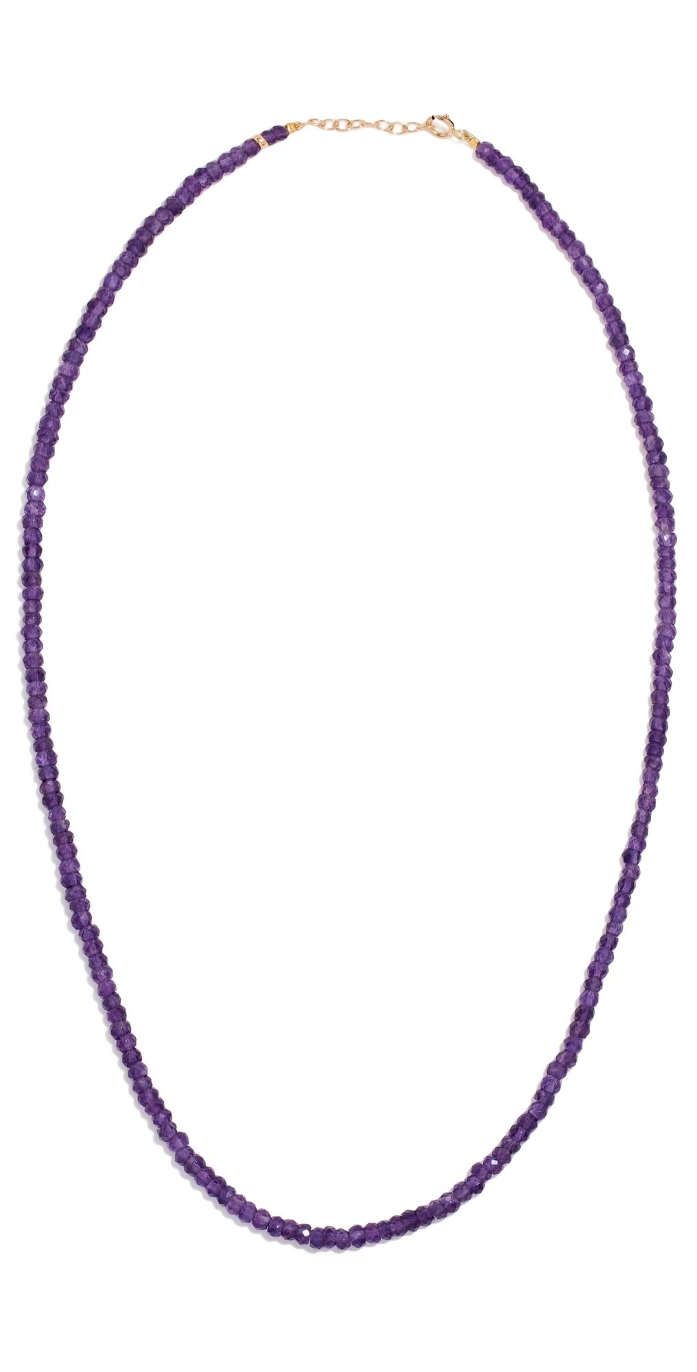 JIA JIA February Amethyst Beaded Necklace Amethyst One Size