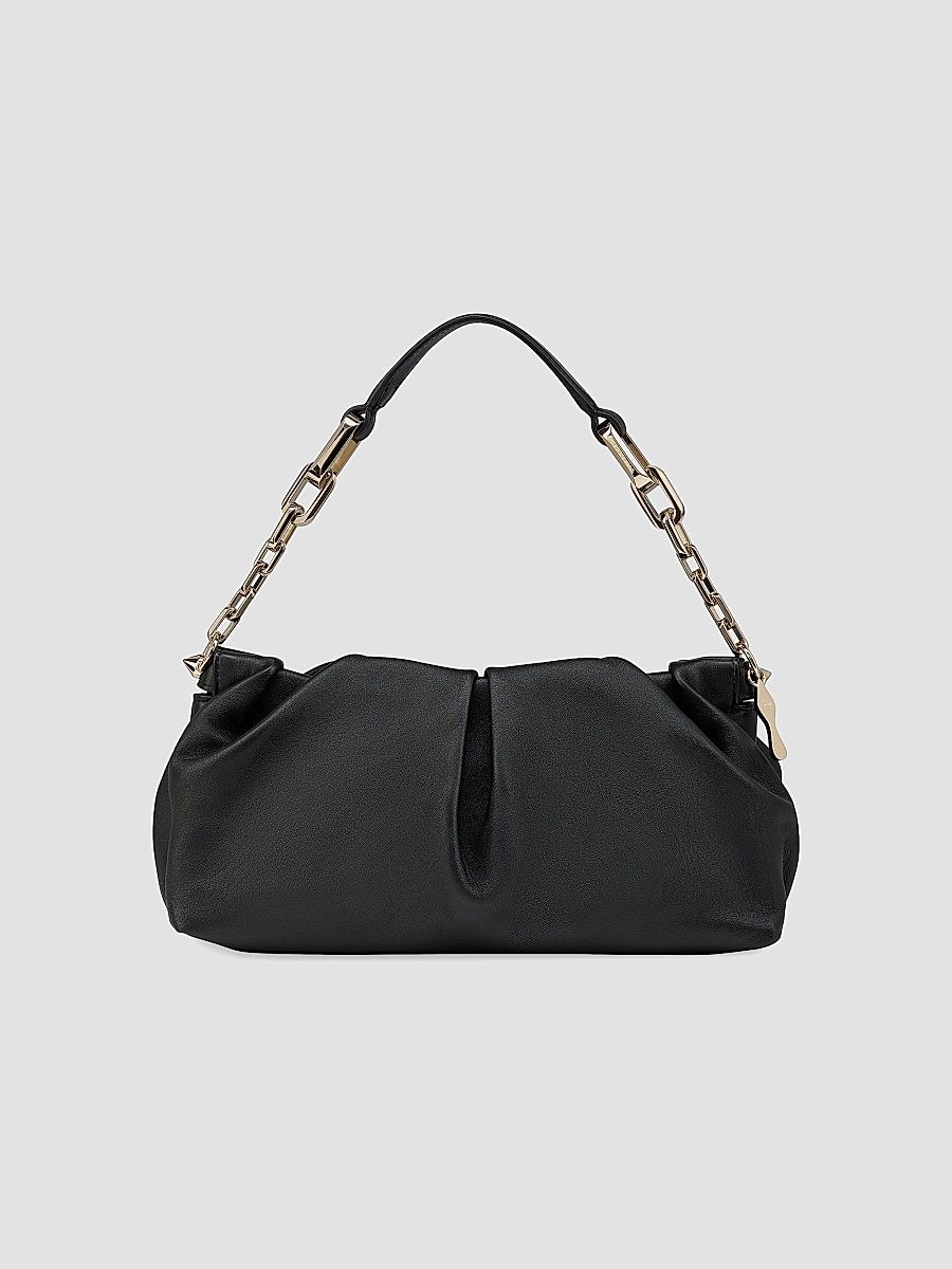 Christian Louboutin Women's Eva Leather Shoulder Bag - Black