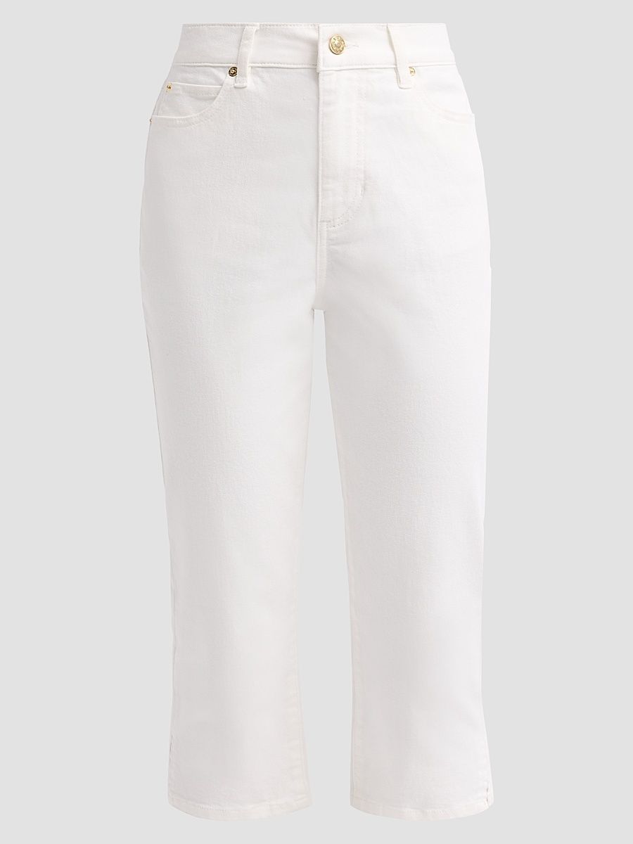 Women's Priscilla Capri Jeans - Chalk White - Size 32