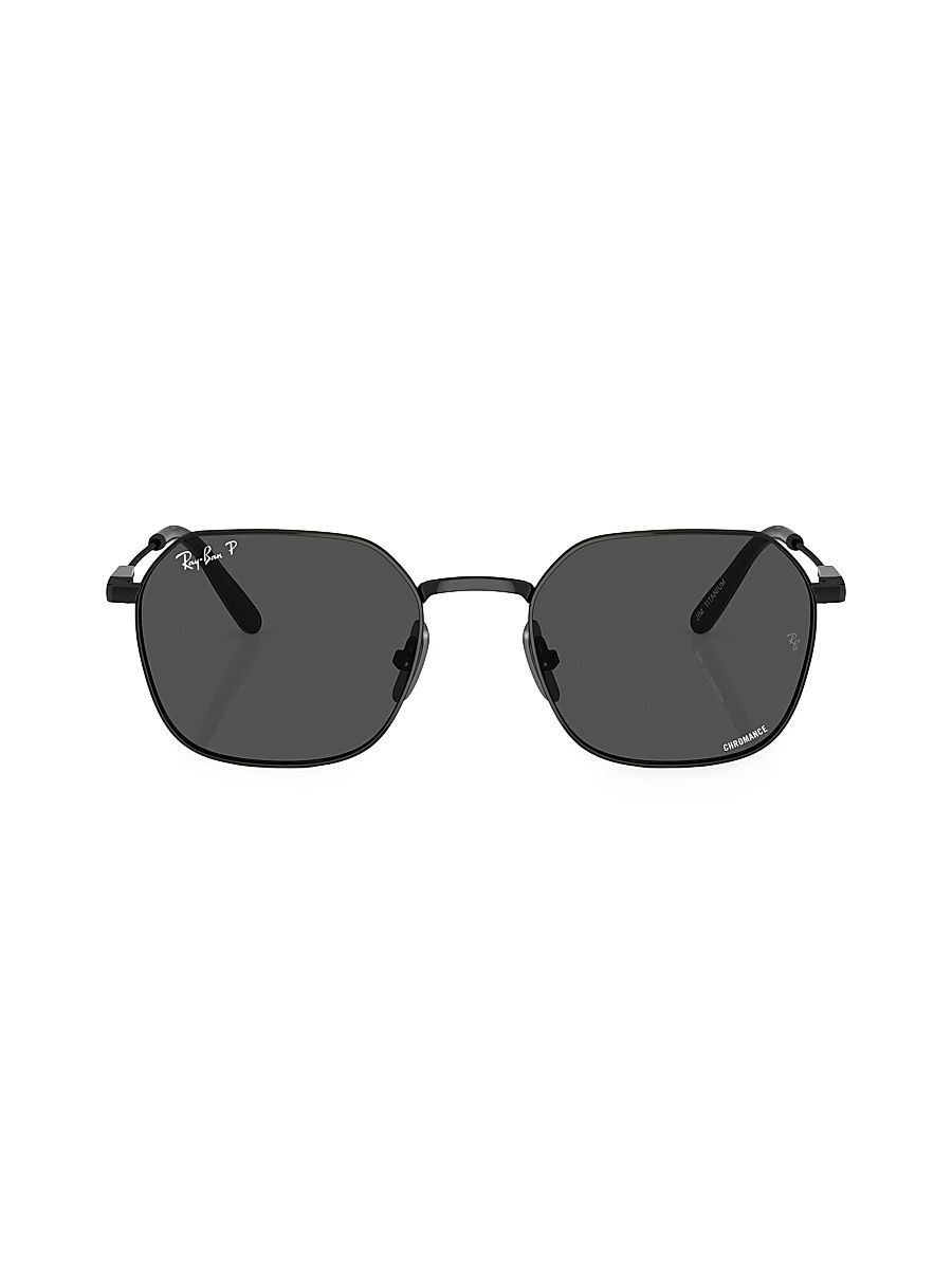 Women's RB8094 Jim 53MM Square Sunglasses - Black