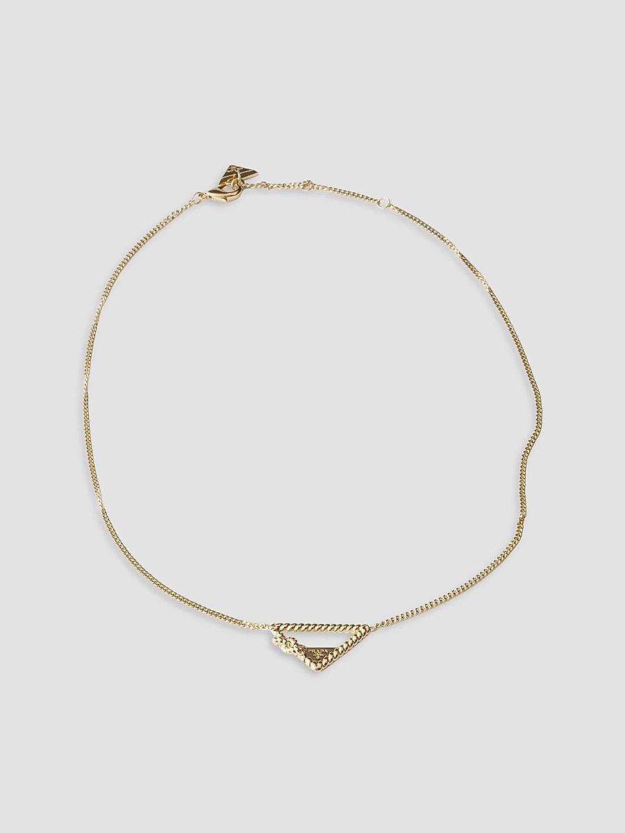 Women's Metal Necklace - Gold