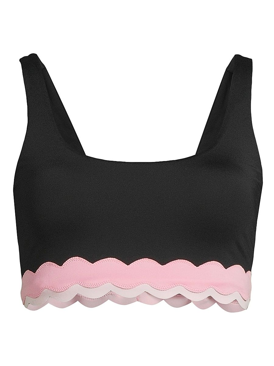 Women's Marin Bikini Top - Sweet Berry Wave - Size XS