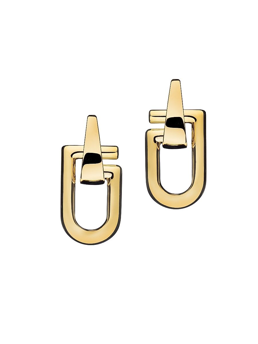 Women's Reine 18K Yellow Gold Drop Earrings - Yellow Gold