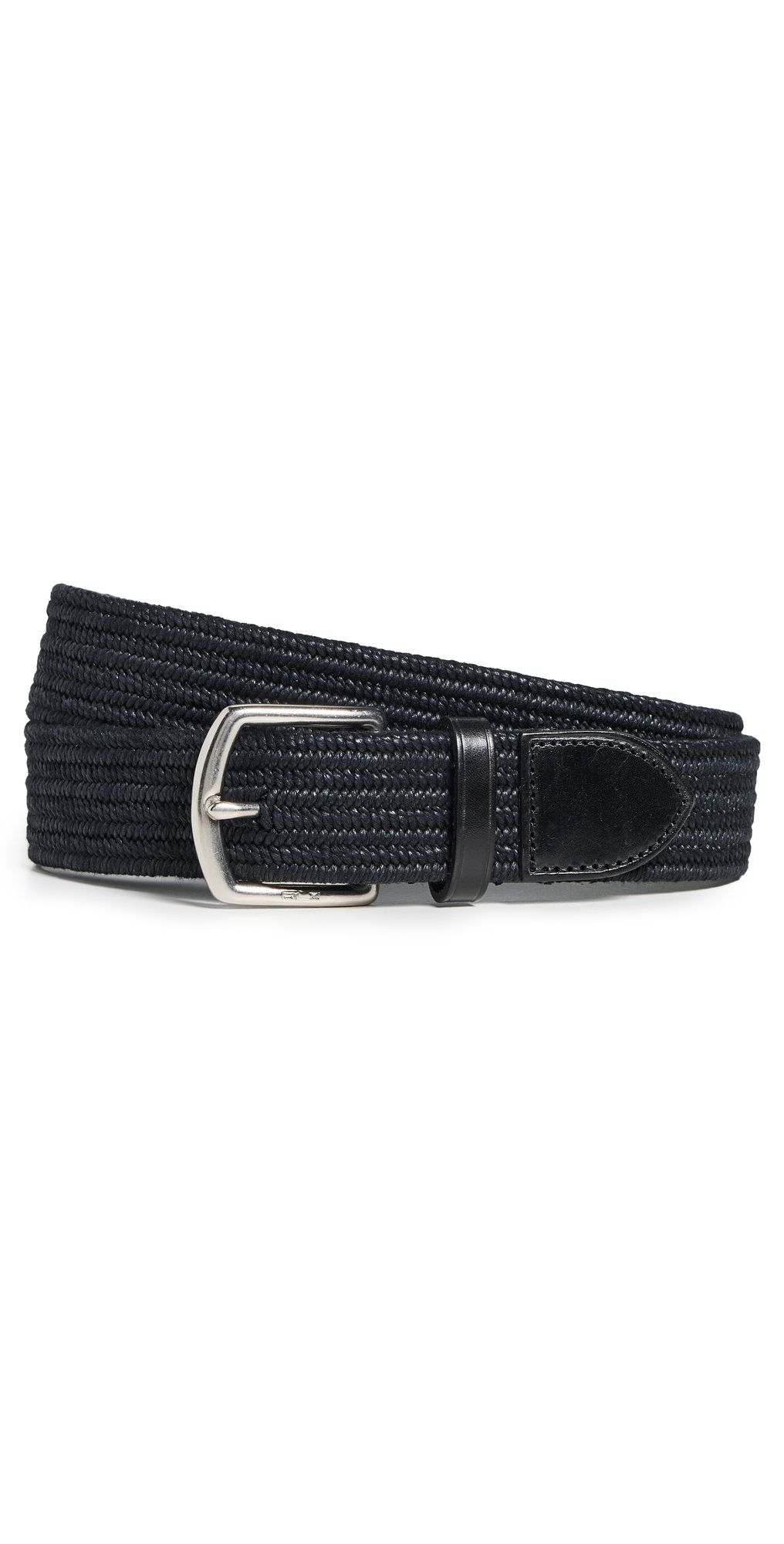 RLX Ralph Lauren Braided Belt Black 38