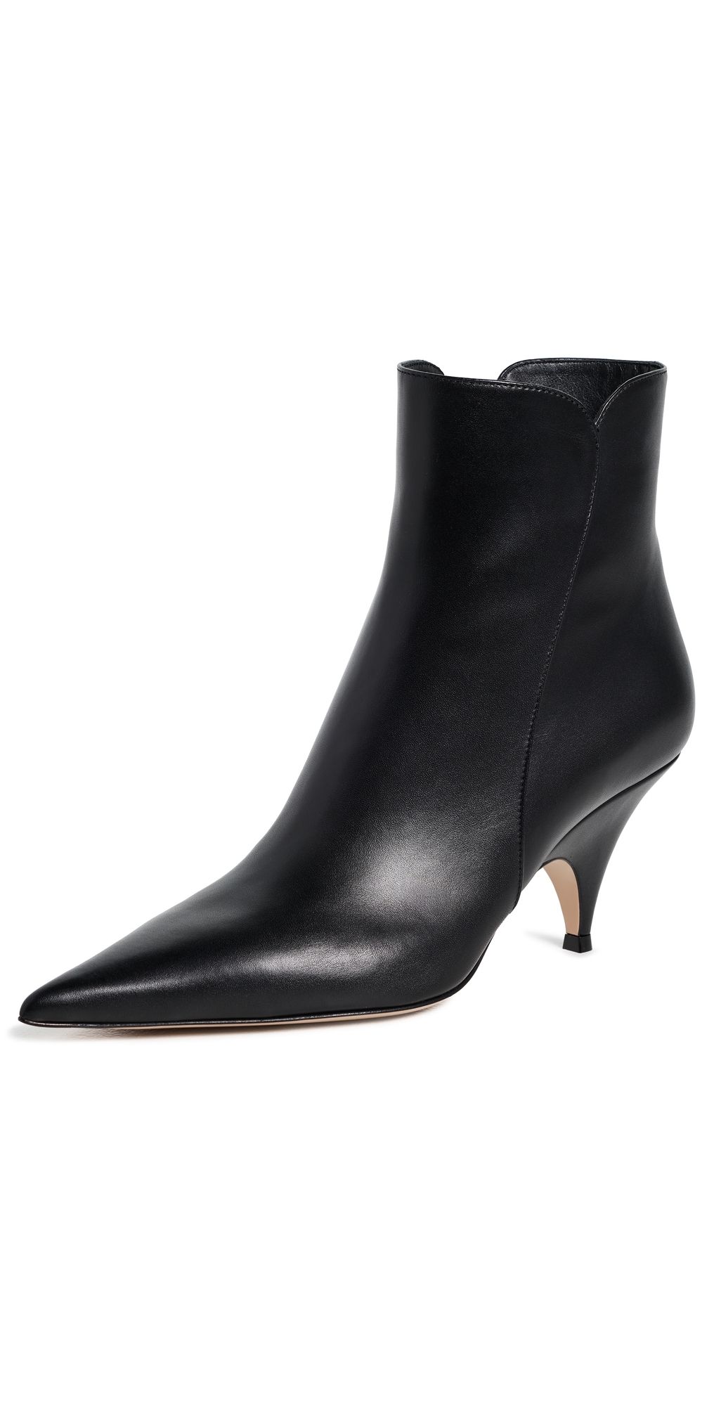 Gianvito Rossi Vitello Glove Boots Black 36.5
