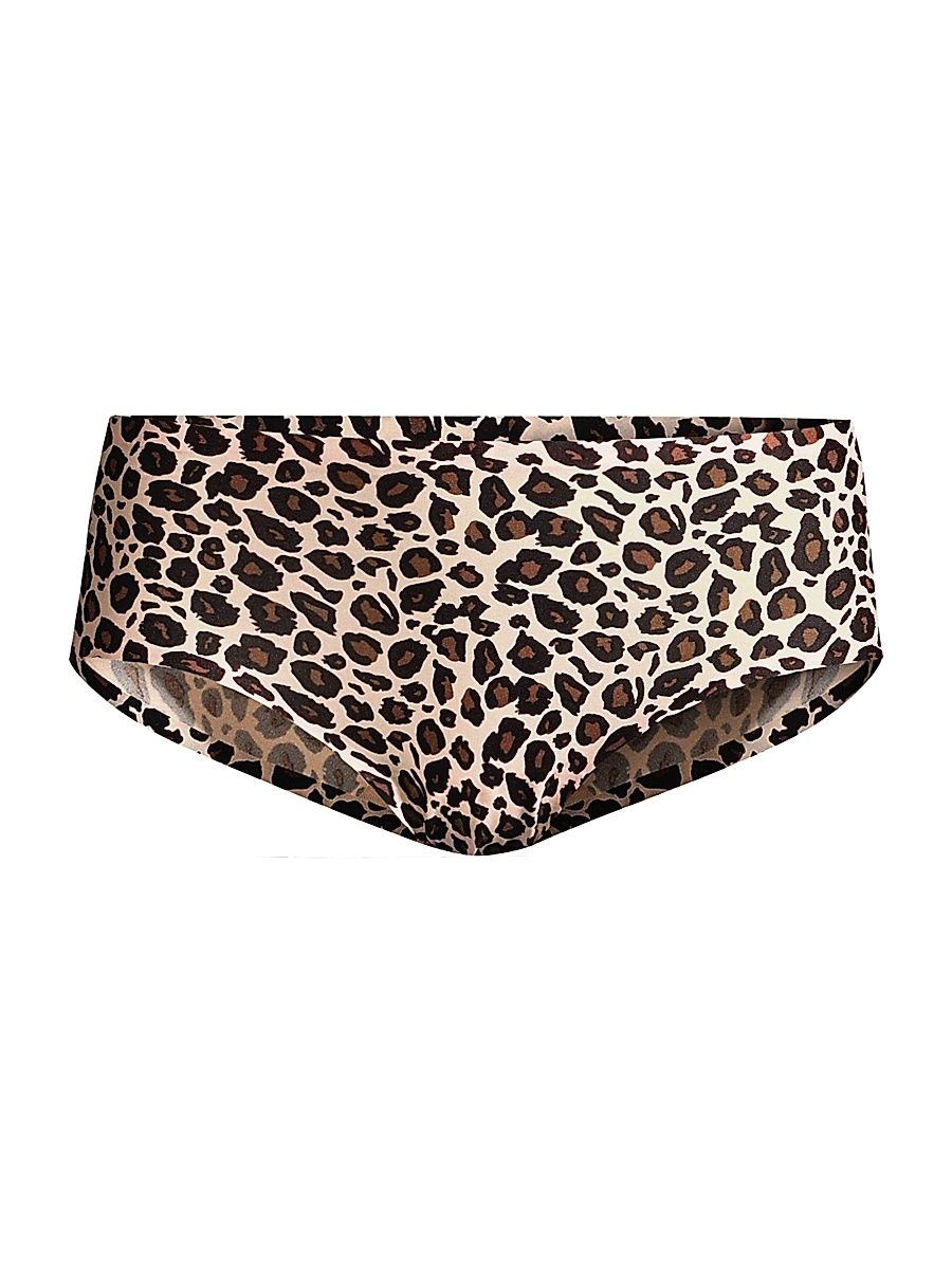 Women's Soft Stretch Hipster - Leopard