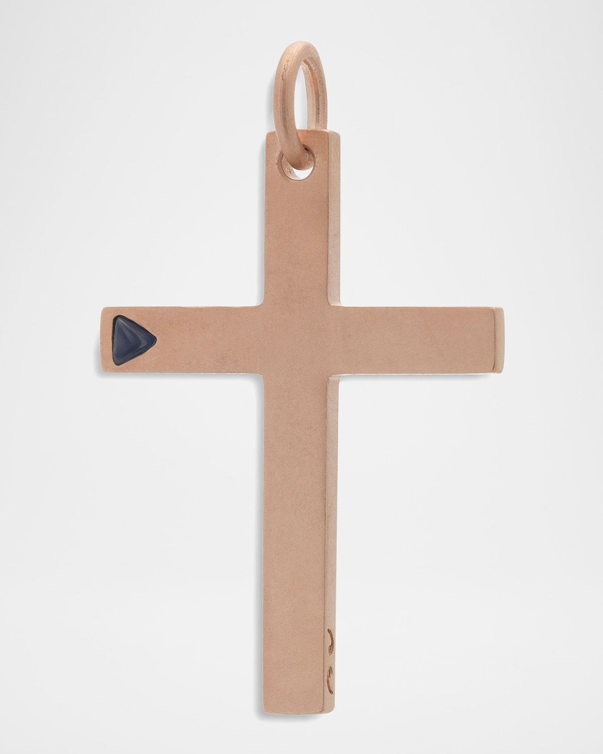 Men & apos;s Rose Gold Plated Cross Pendant