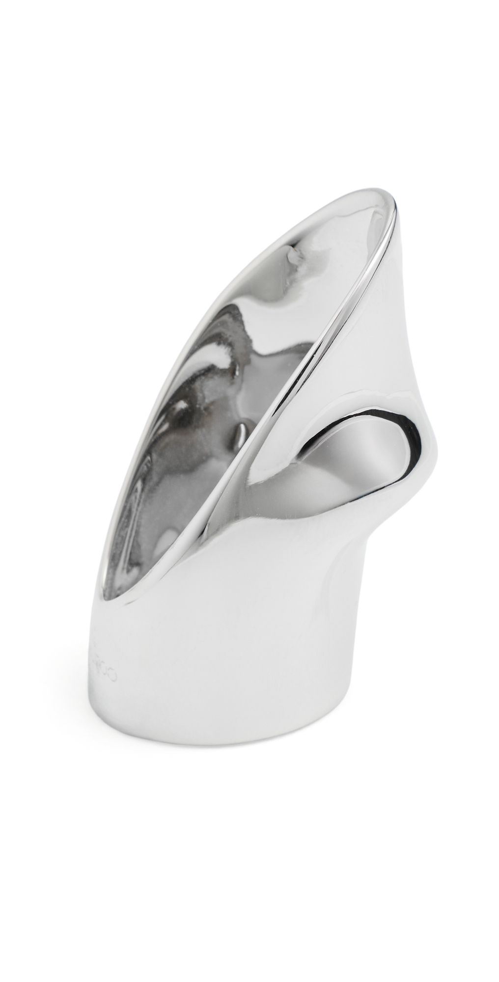 Courrèges Melting 32 Degrees Ring Silver 54