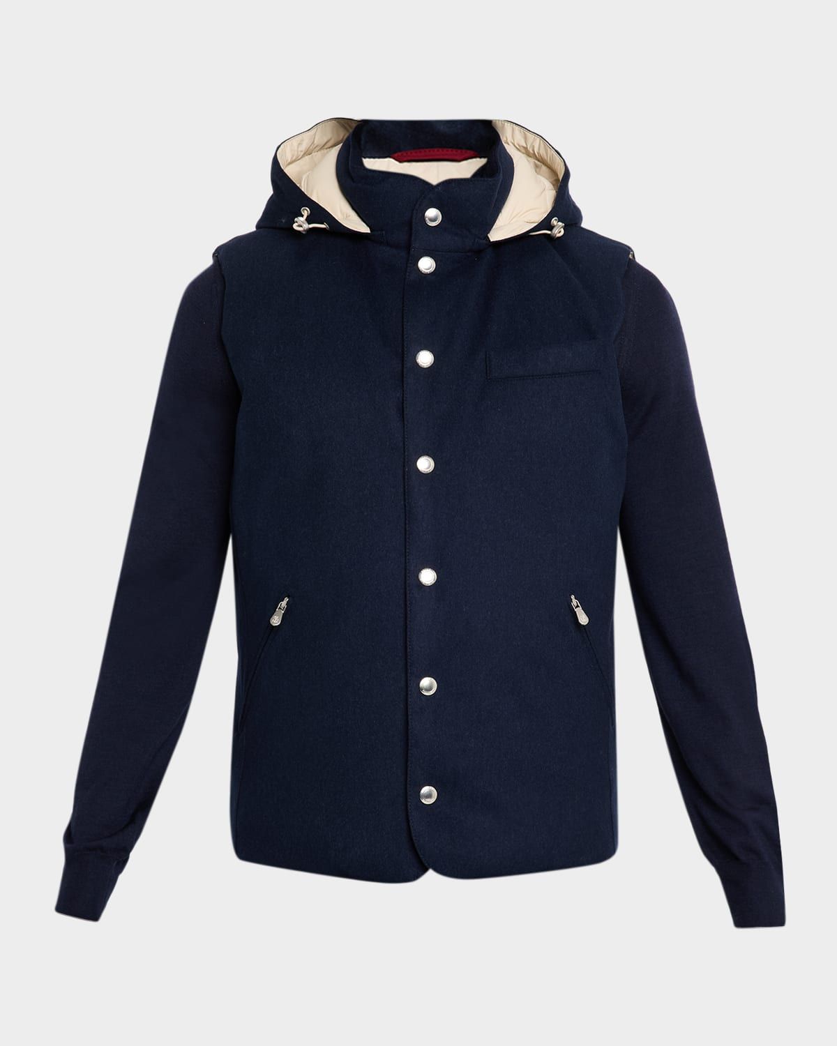 Men & apos;s Wool Flannel Vest