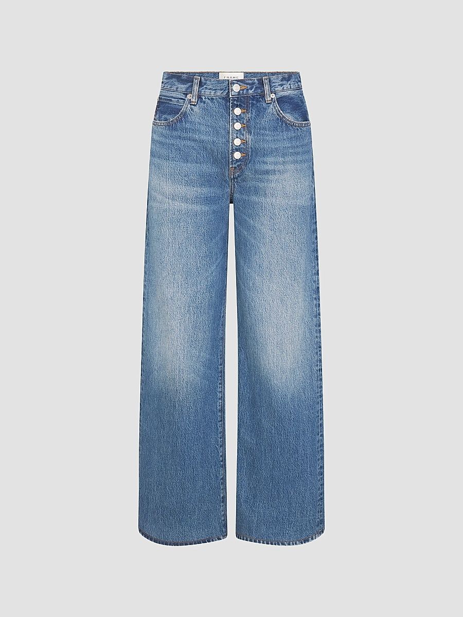 Women's The Loose High-Rise Wide-Leg Jeans - Soundwave - Size 32