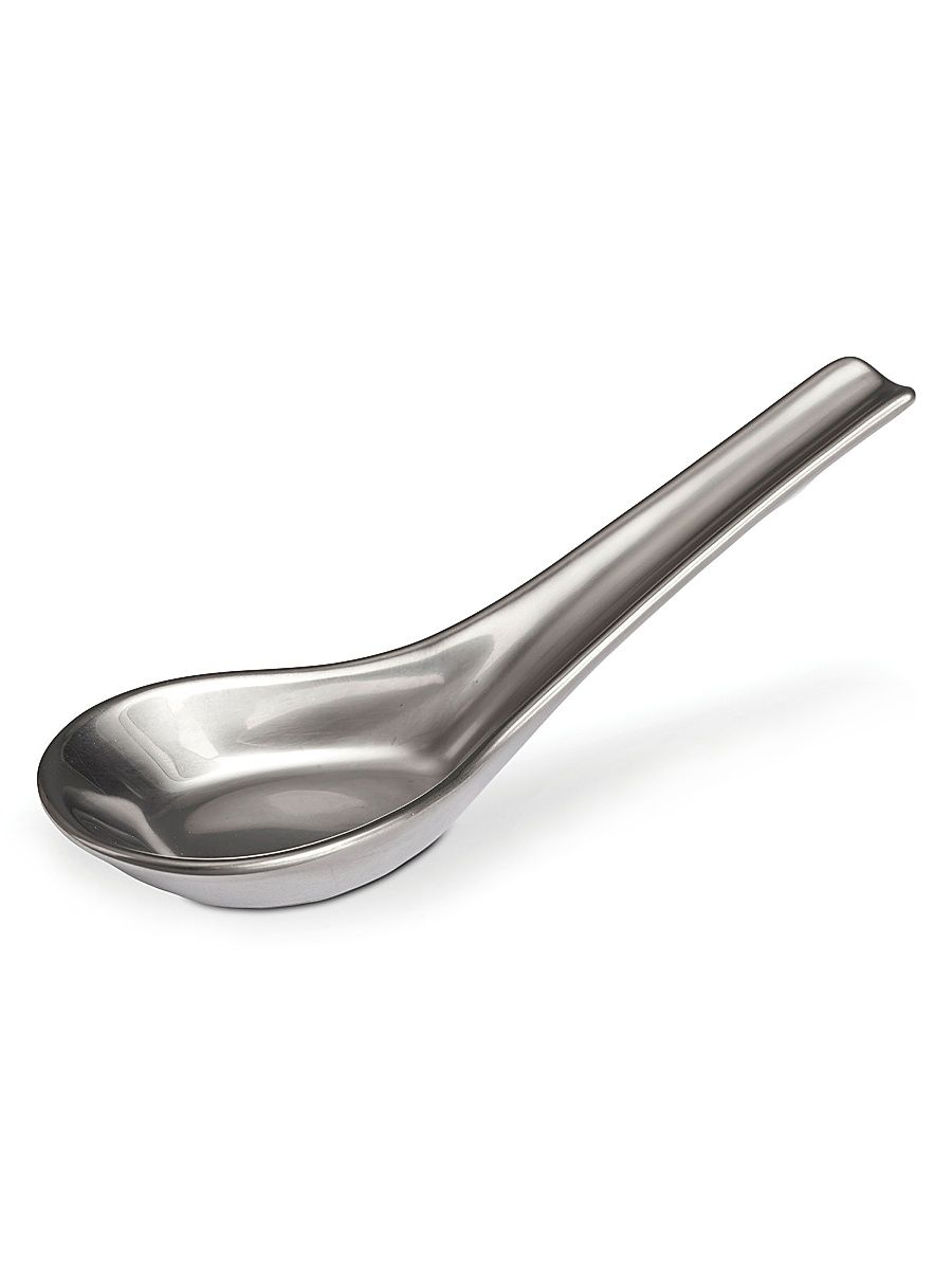 Chinese Soup Spoon - Platinum