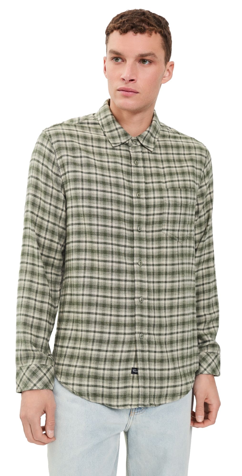 RAILS Lennox Shirt Birch Forest L