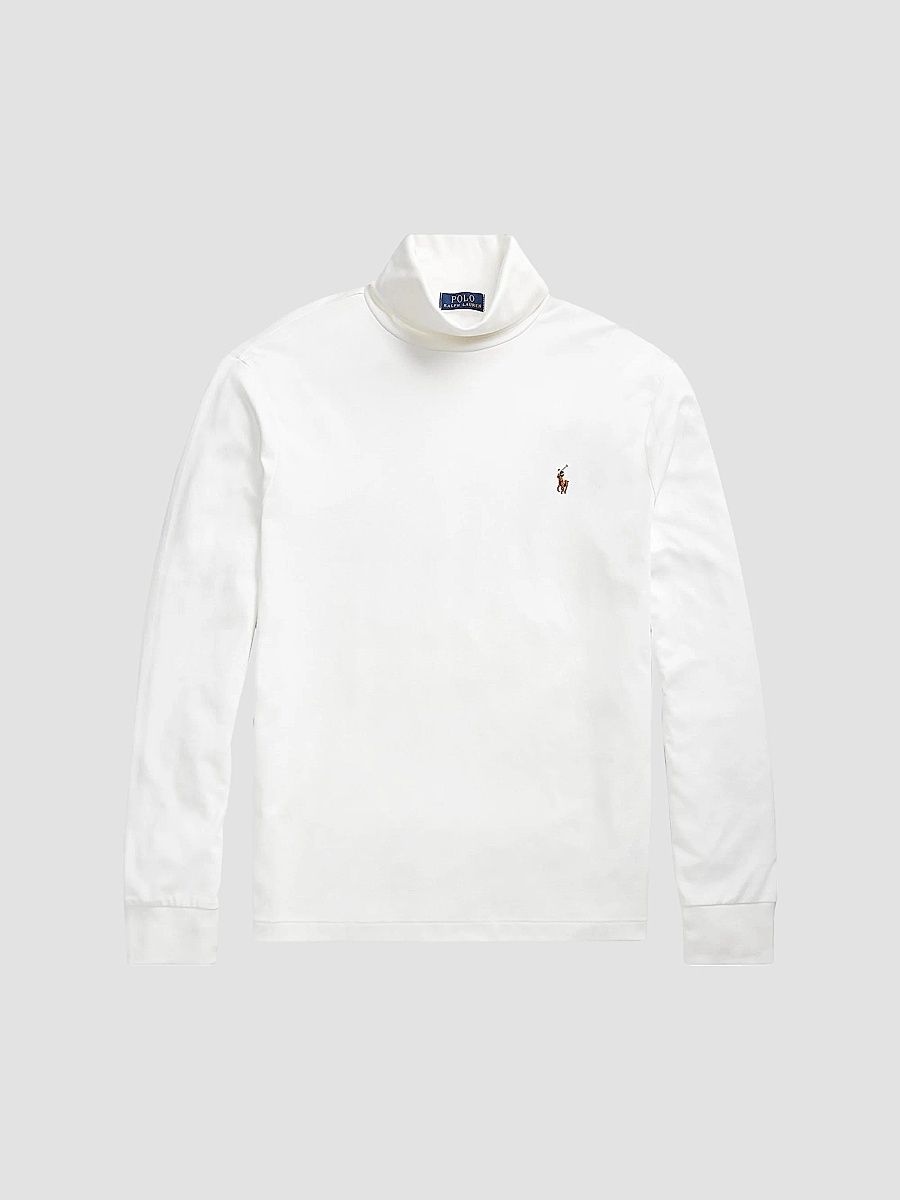 Polo Ralph Lauren Men's Cotton Turtleneck Long-Sleeve T-Shirt - Nevis - Size XS