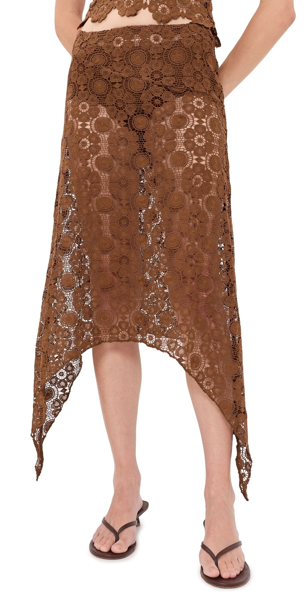 Lioness Trophy Midi Skirt Espresso XS