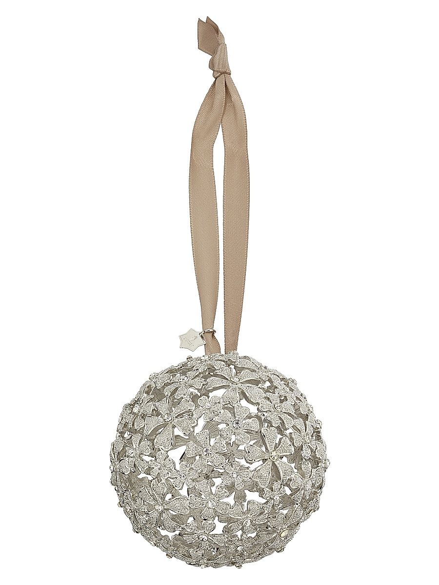 Garland Ornament - Platinum White