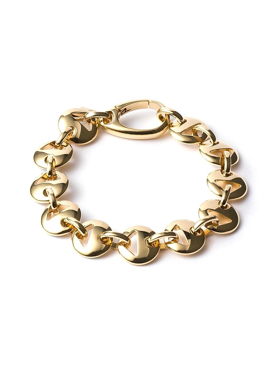 Women's Metal Bracelet - Gold - Size Small