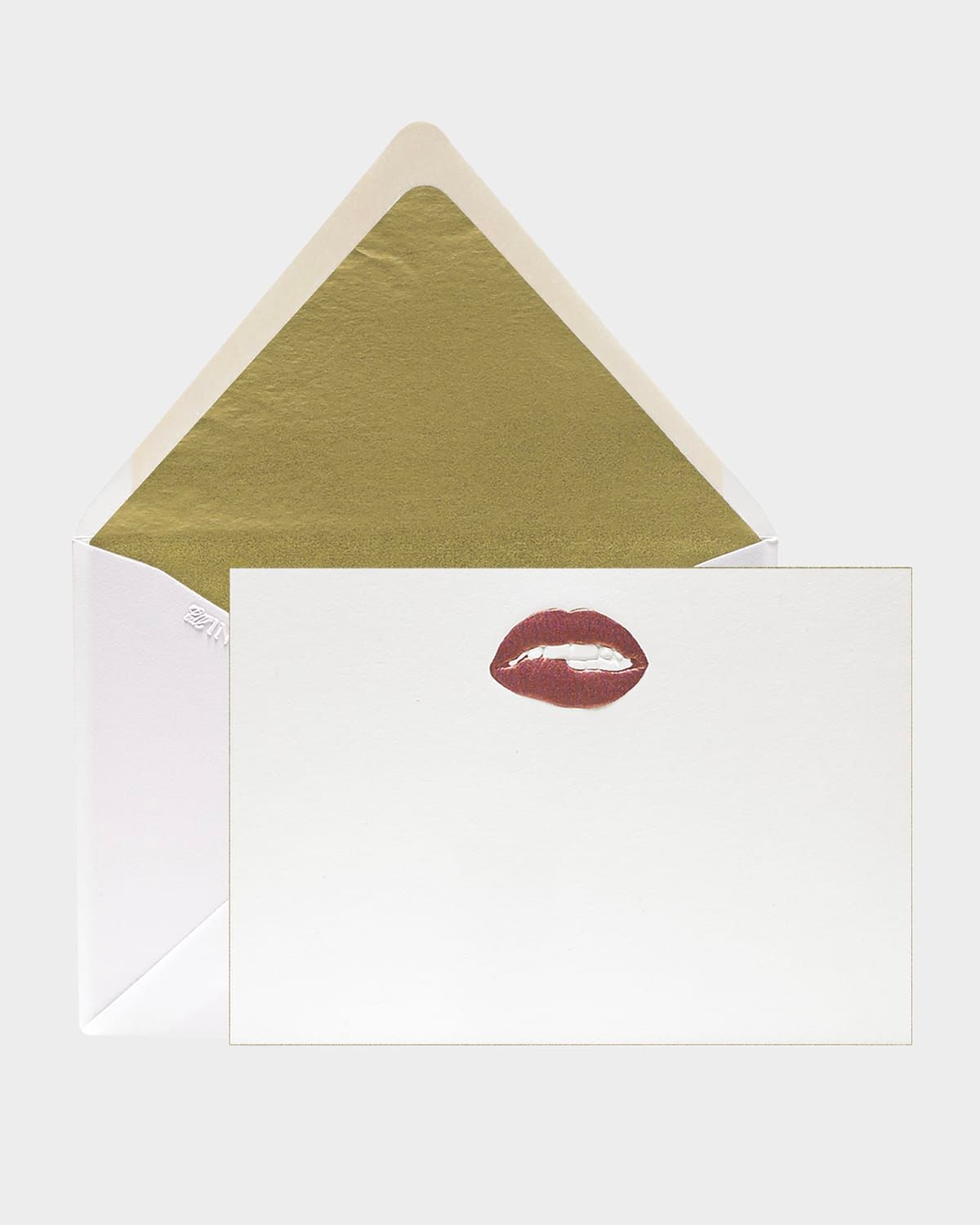 Pucker Lips Stationery Set, Box of 12