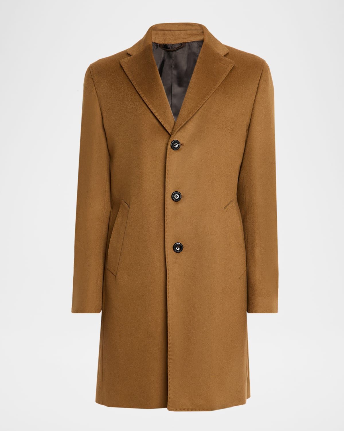 Men & apos;s Cashmere Single-Breasted Overcoat