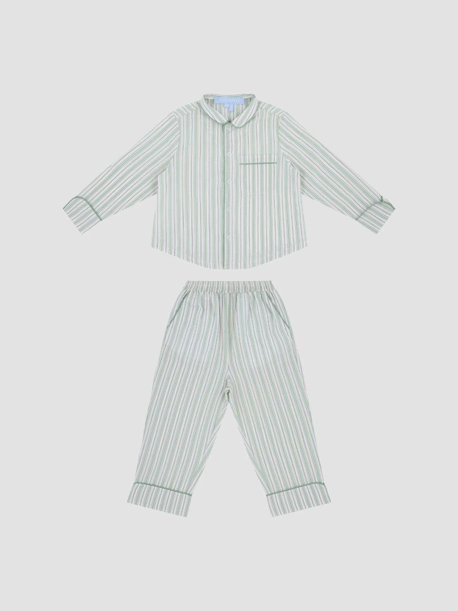Hill House Home Girl's Little Girl's & Girl's The Tiny Quentin Set - Andrew Stripe - Size 12