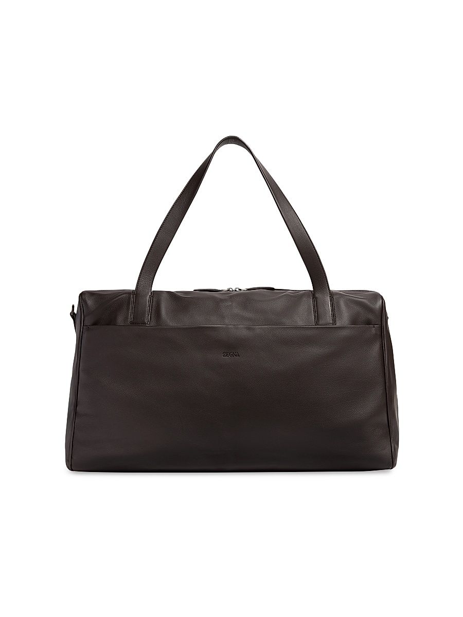 Men's Secondskin Weekender Bag - Dark Brown
