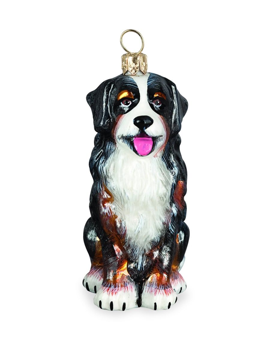 Pet Set Sitting Bernese Mountain Dog Ornament