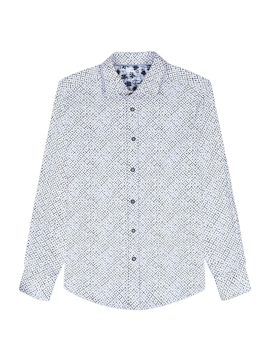 Men's Montagu Knit Button-Front Shirt - Size XL