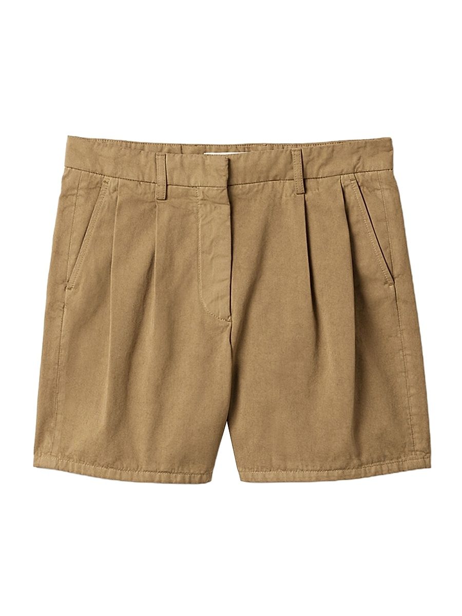 Women's Old Gabardine Bermuda Shorts - Khaki - Size 4