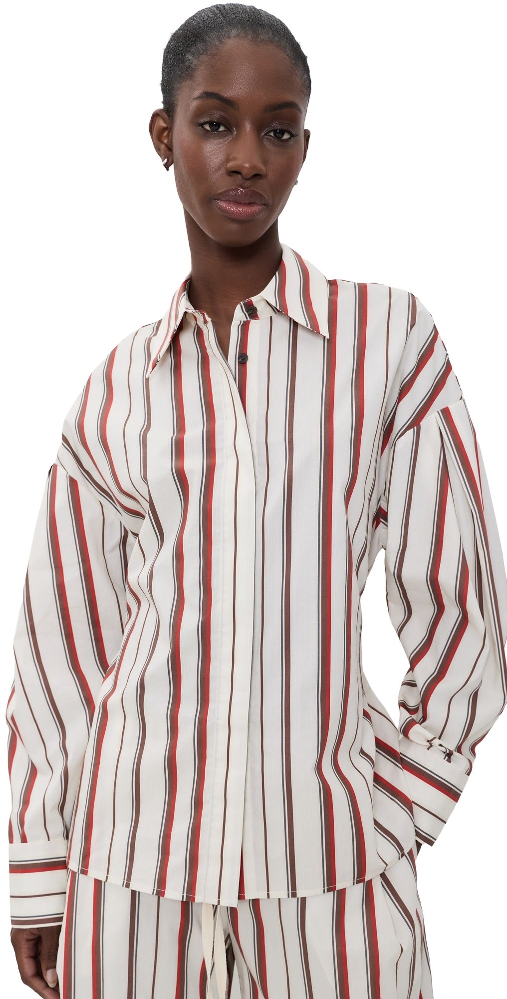 SIR. Alva Long Sleeve Shirt Laila Stripe 2