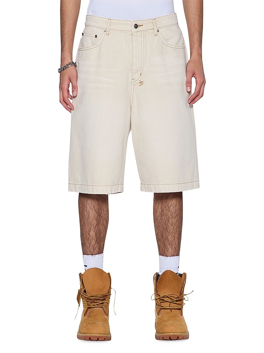 Men's Maxx Denim Shorts - Ivory - Size 29