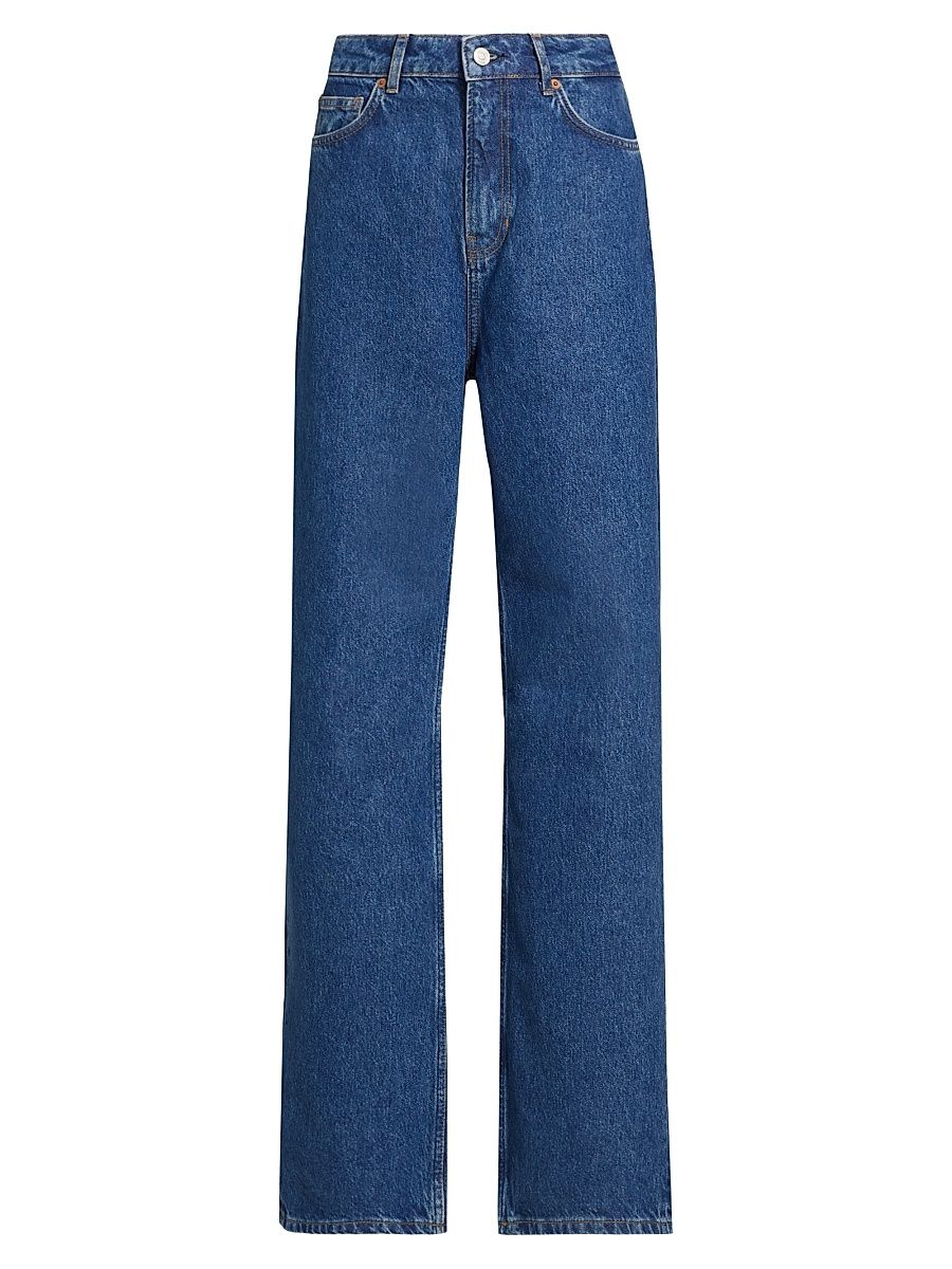 Women's Wilder High-Rise Wide-Leg Jeans - Cleary - Size 25