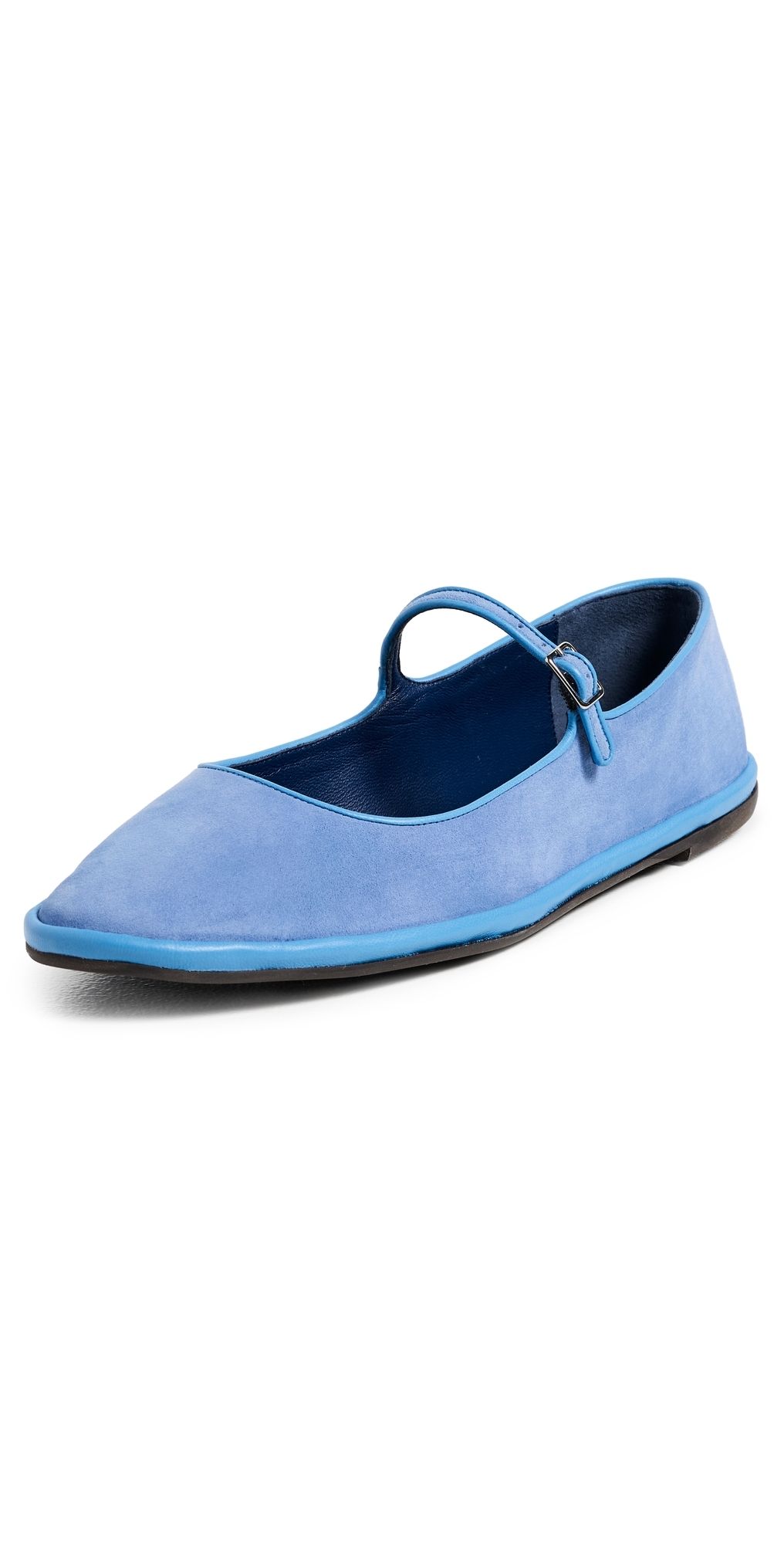 Emme Parsons Salomé Flats Cerulean Blue 37
