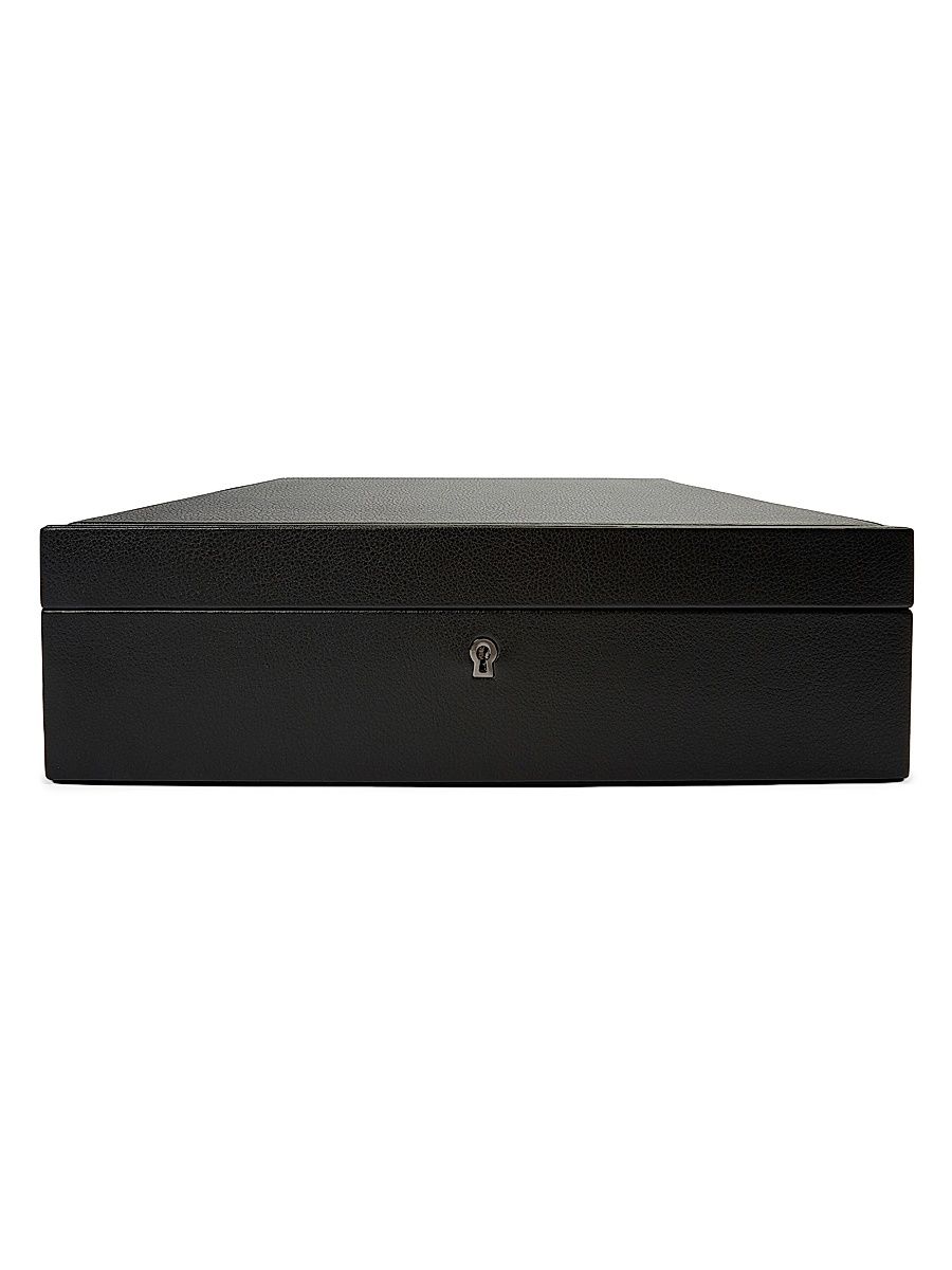 British Racing 10-Piece Watch Box - Black