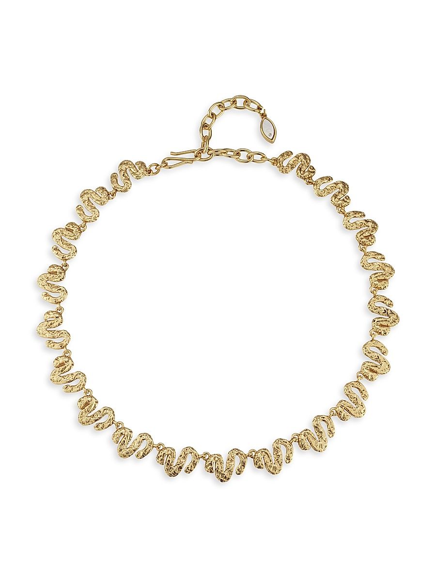 Women's Dita 14K-Gold-Plated Collar Necklace - Antique Gold