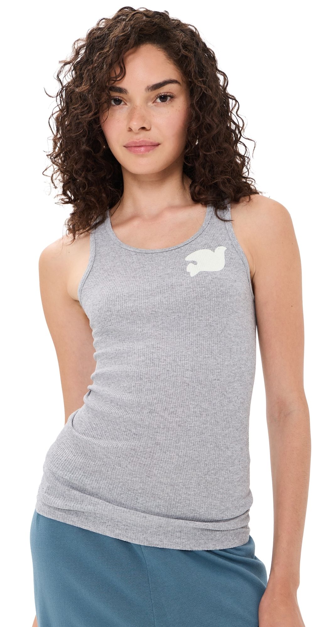 FREECITY 1999 Supervintage Heather Tank Heather Yumm Cream M/L