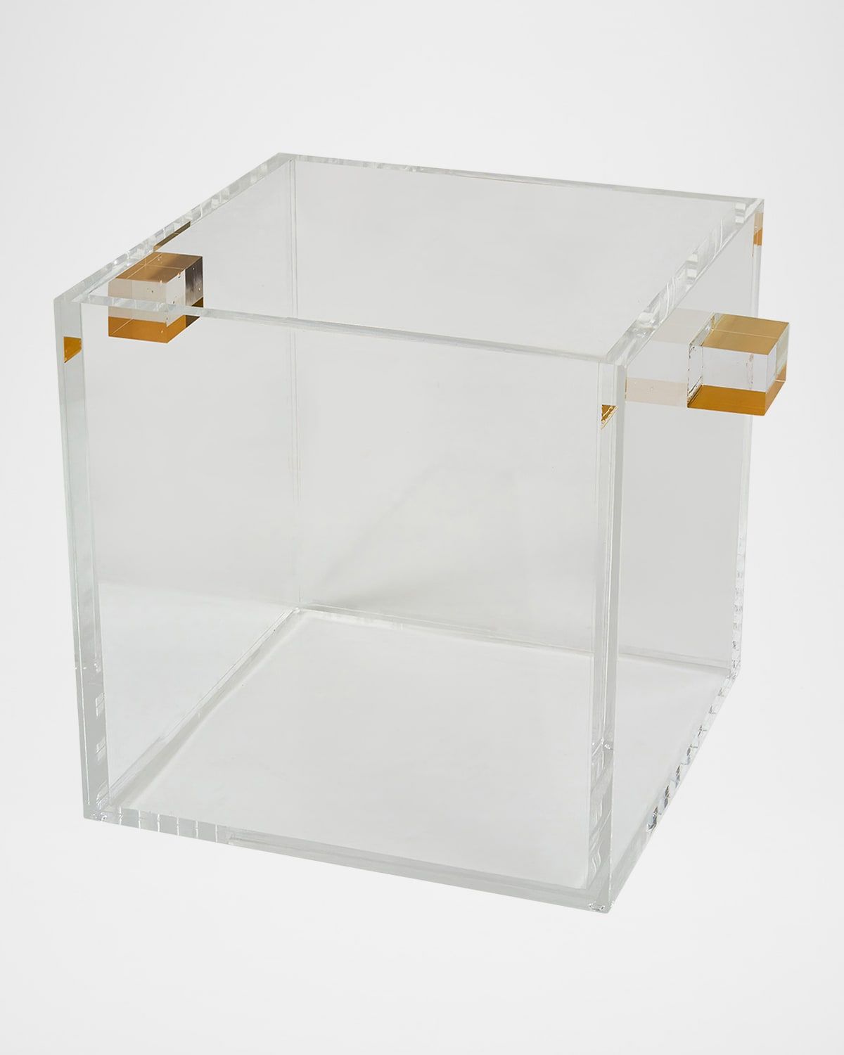 Clear Lucite Wine Cooler with Handles