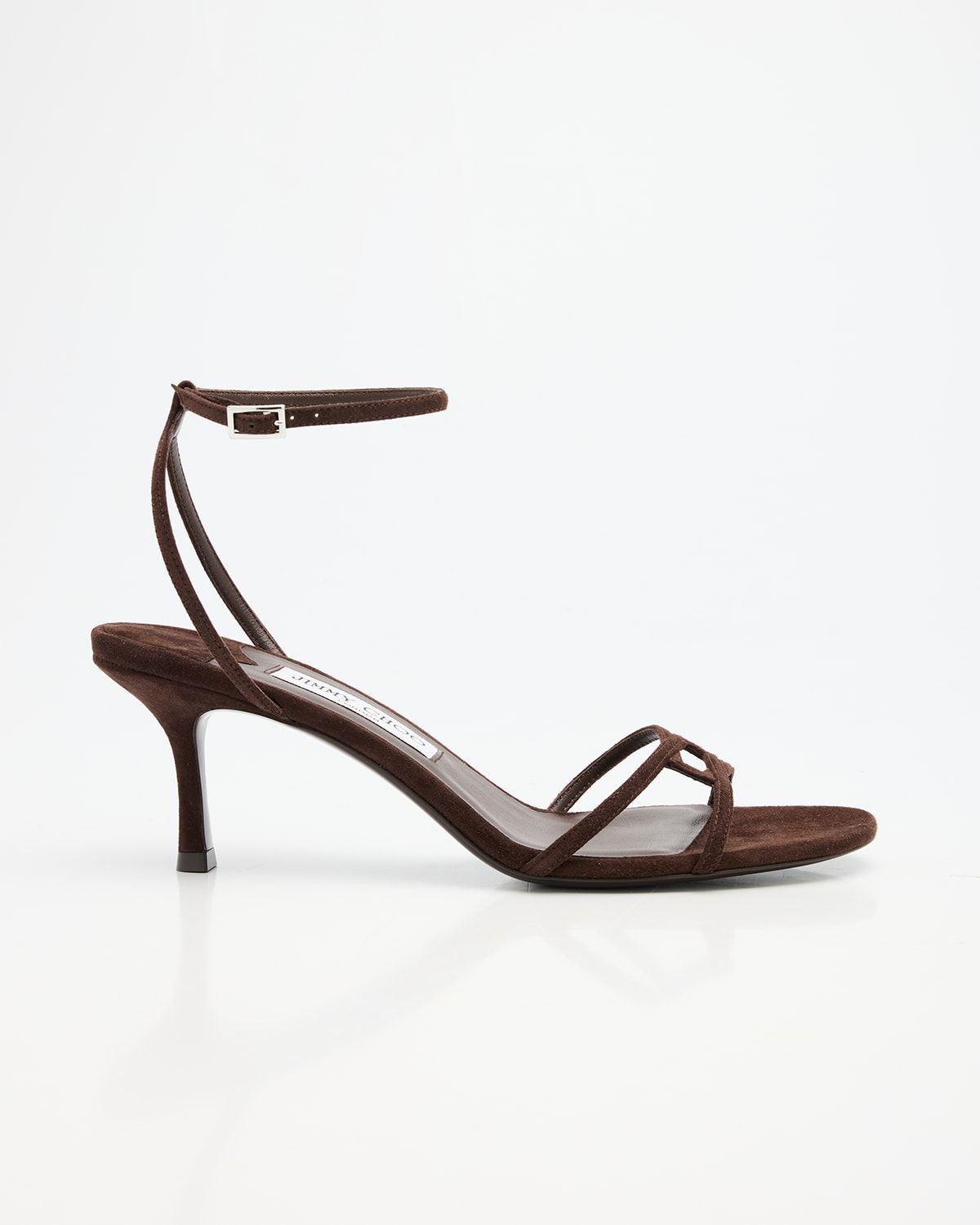 1998 Leo Suede Ankle-Strap Sandals