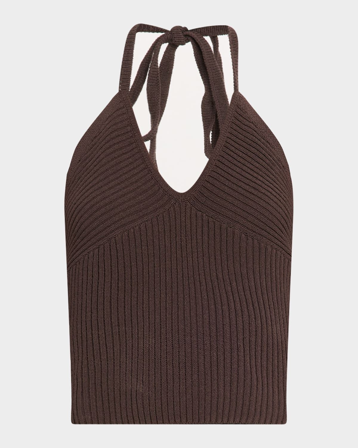 Tie Halter Sweater