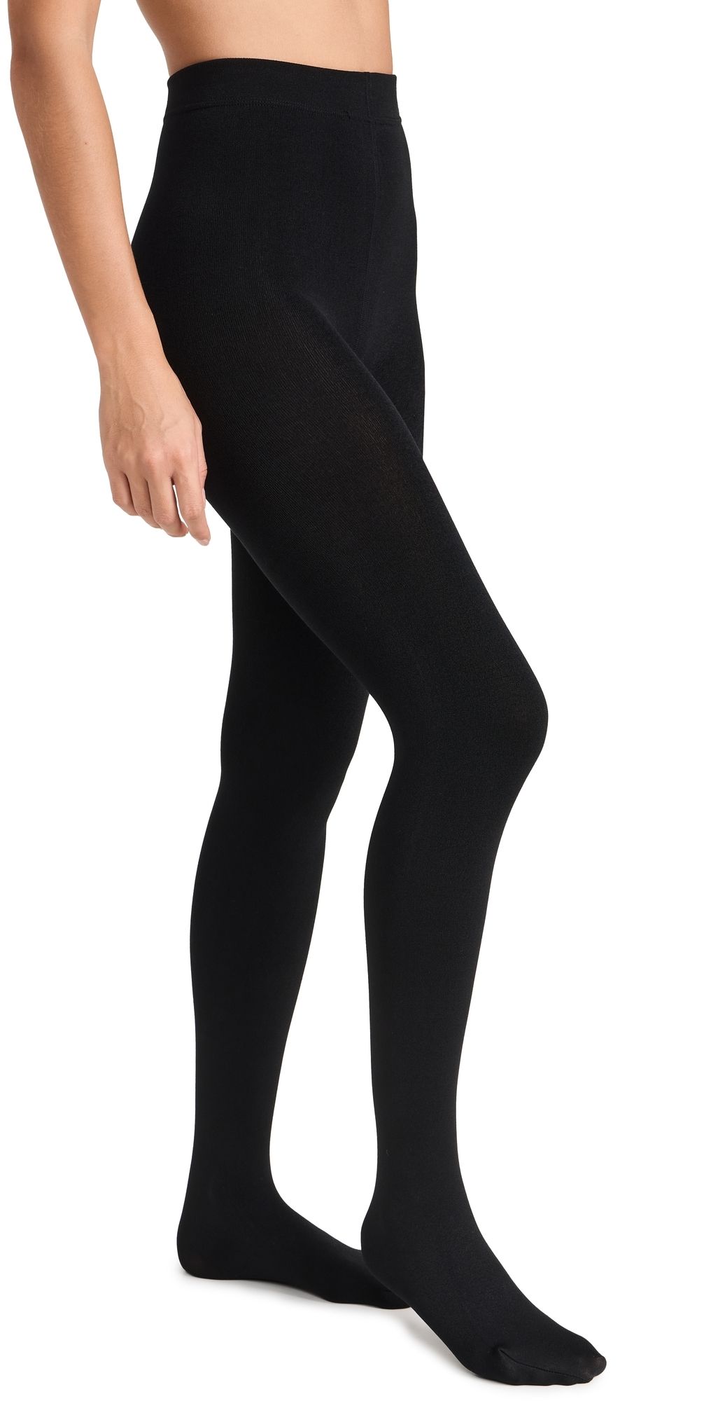 Stems Fleece Lined Tights 300 Denier Black L