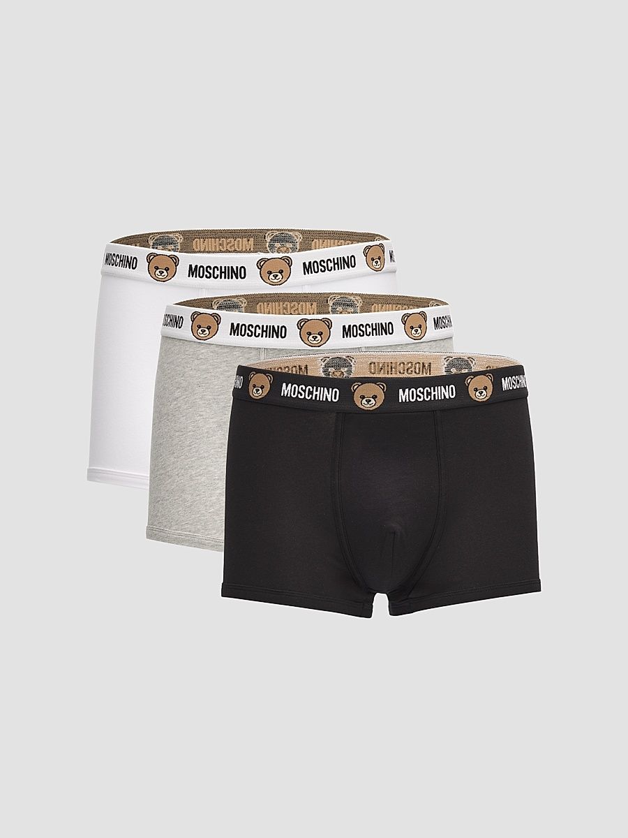 Men's 3-Pack New Bear Stretch Jersey Briefs - Multi Black - Size XL